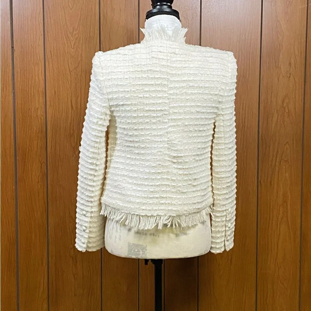 L'AGENCE Angelina Tweed Blazer size 2